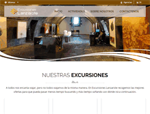 Tablet Screenshot of excursioneslanzarote.com